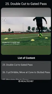 Individual Football Drills android App screenshot 2