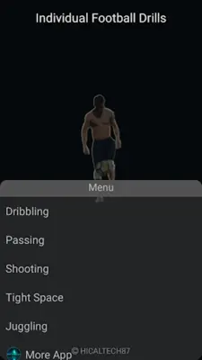 Individual Football Drills android App screenshot 7